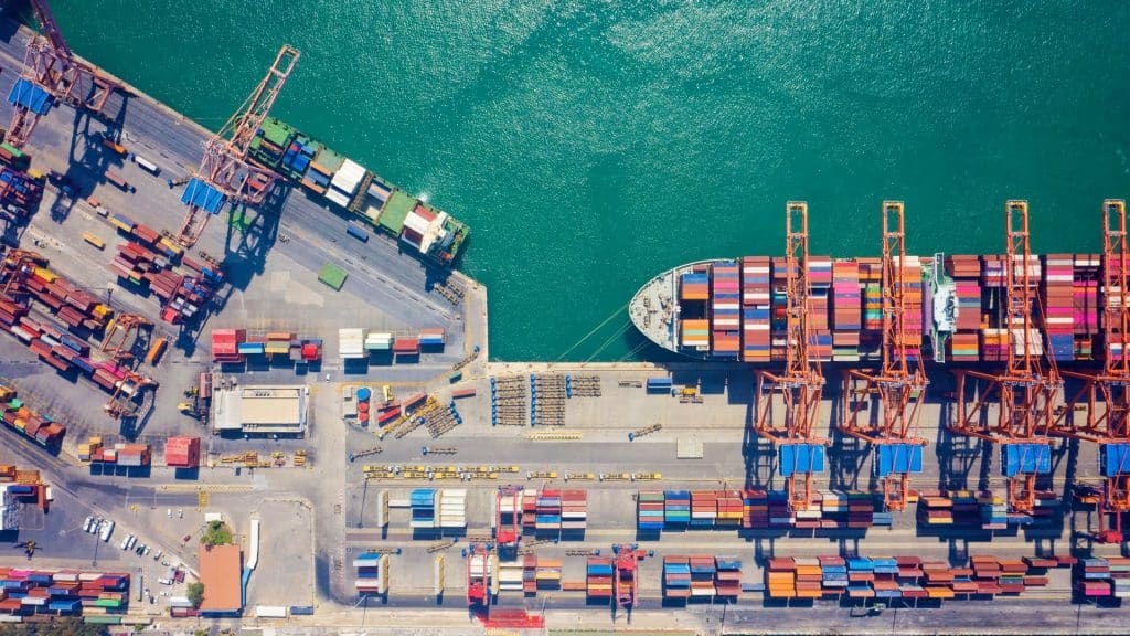 Logistics Container Cargo