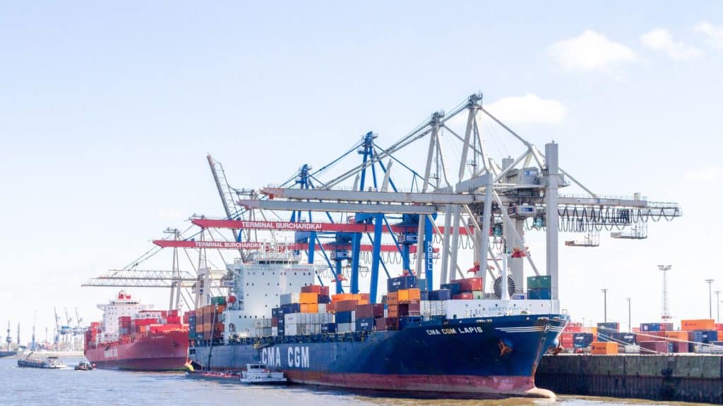 ocean freight services port